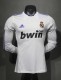 10-11 Real Madrid Home Retro Player Long Sleeve Jersey/10-11 皇马主场复古球员长袖