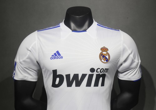 10-11 Real Madrid Home Retro Player Jersey/10-11 皇马主场复古球员