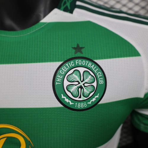 24-25 Celtic Home Player Version Jersey/24-25凯尔特人主场球员版