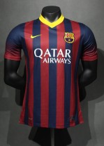 13-14 Barcelona Home Player Retro Jersey/13-14巴萨主场球员