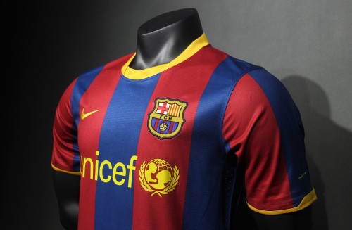 10-11 Barcelona Home Player Retro Jersey/10-11 巴萨主场球员
