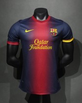 12-13 Barcelona Home Player Retro Jersey/12-13巴萨主场球员