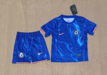 24-25 Chelsea Home Kids kit/24-25切尔西主场童装