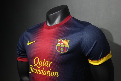 12-13 Barcelona Home Player Retro Jersey/12-13巴萨主场球员