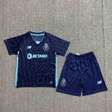 24-25 Porto Third Kid Kit/ 24-25波尔图第二客场童装