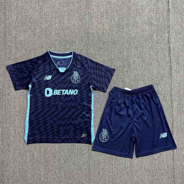 24-25 Porto Third Kid Kit/ 24-25波尔图第二客场童装