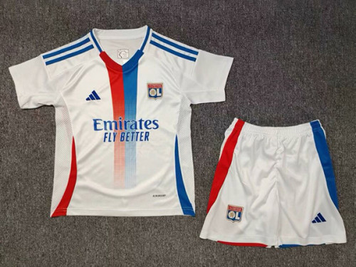 24-25 Lyon Home Kid Kit/24-25里昂主场童装