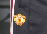 24-25 Manchester United Red Retro Jacket Suit/ 24-25 曼联红色复古夹克套装