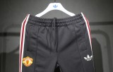 24-25 Manchester United Red Retro Jacket Suit/ 24-25 曼联红色复古夹克套装