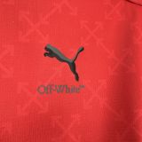 24-25 AC Milan Off White Speical Fans Jersey/24-25 AC米兰off white 联名球迷