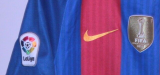 16-17 Barcelona Third Retro Jersey/16-17 巴萨第二客场球衣
