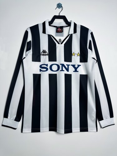 96-97 Juventus Home Long Sleeve Retro Jersey/96-97 尤文主场长袖