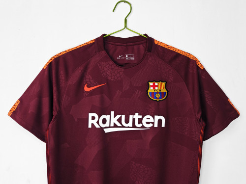 17-18  Barcelona Third  Retro Jersey/17-18 巴萨第二客场