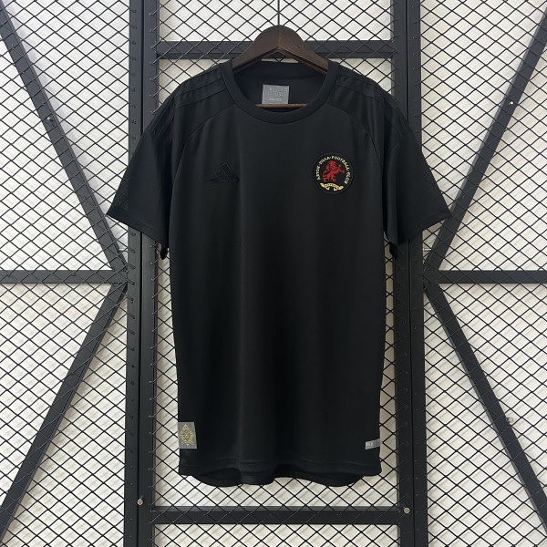 24-25 Aston Villa Black 125 Years Fans Jersey/24-25 阿斯顿维拉125周年