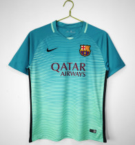 16-17 Barcelona Third Retro Jersey/16-17 巴萨第二客场球衣