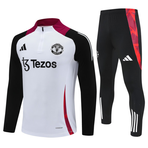 24-25 Manchester United Training Suit/ 24-25曼联半拉训练服