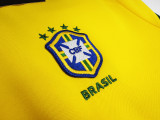1998 Brazil Home Retro Long Sleeve Jersey/1998巴西主场长袖