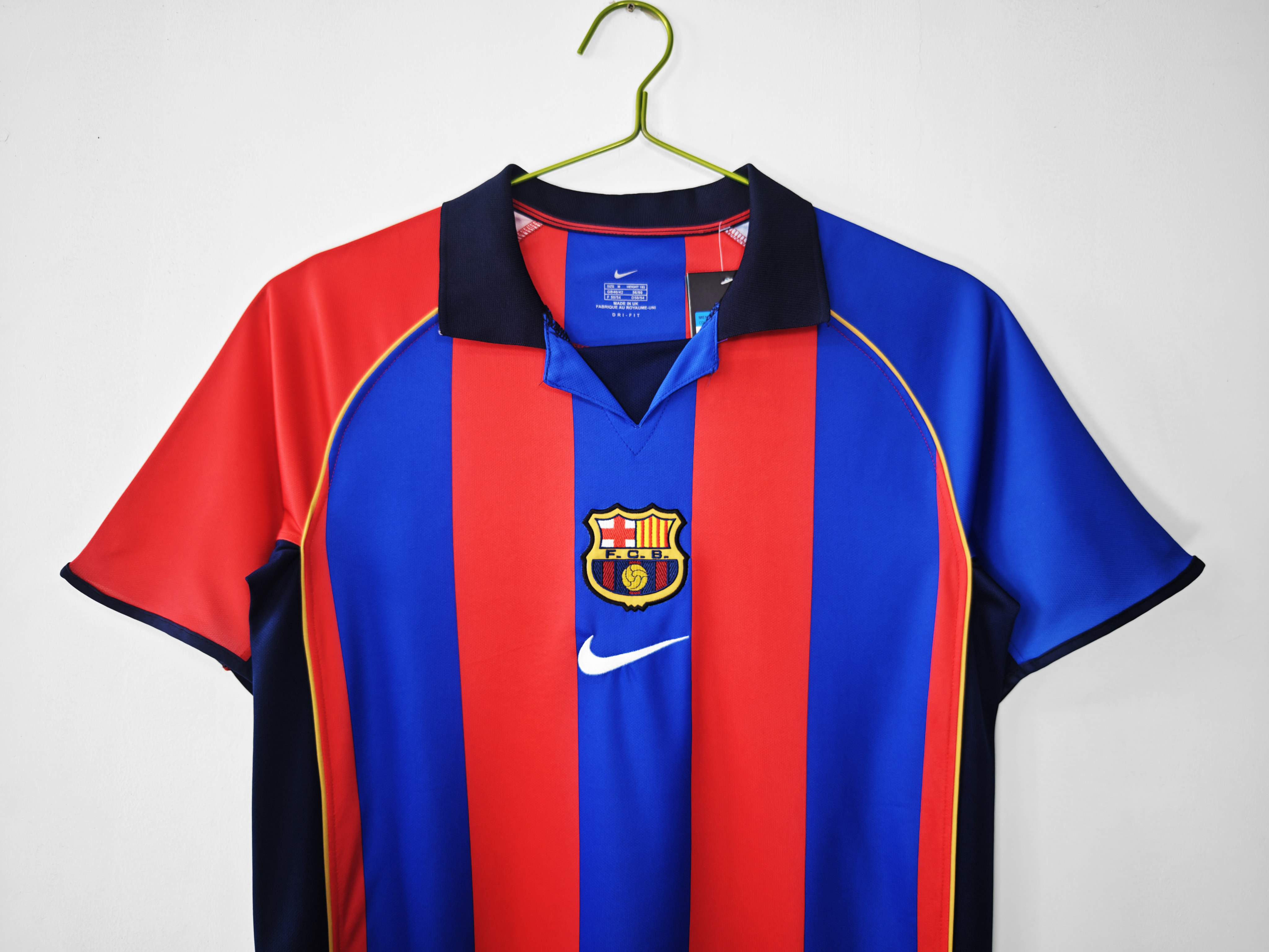 01-02 Barcelona Home Retro Jersey/01-02巴萨主场