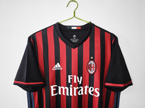 16-17 AC Milan Home Retro Jersey/16-17AC米兰主场
