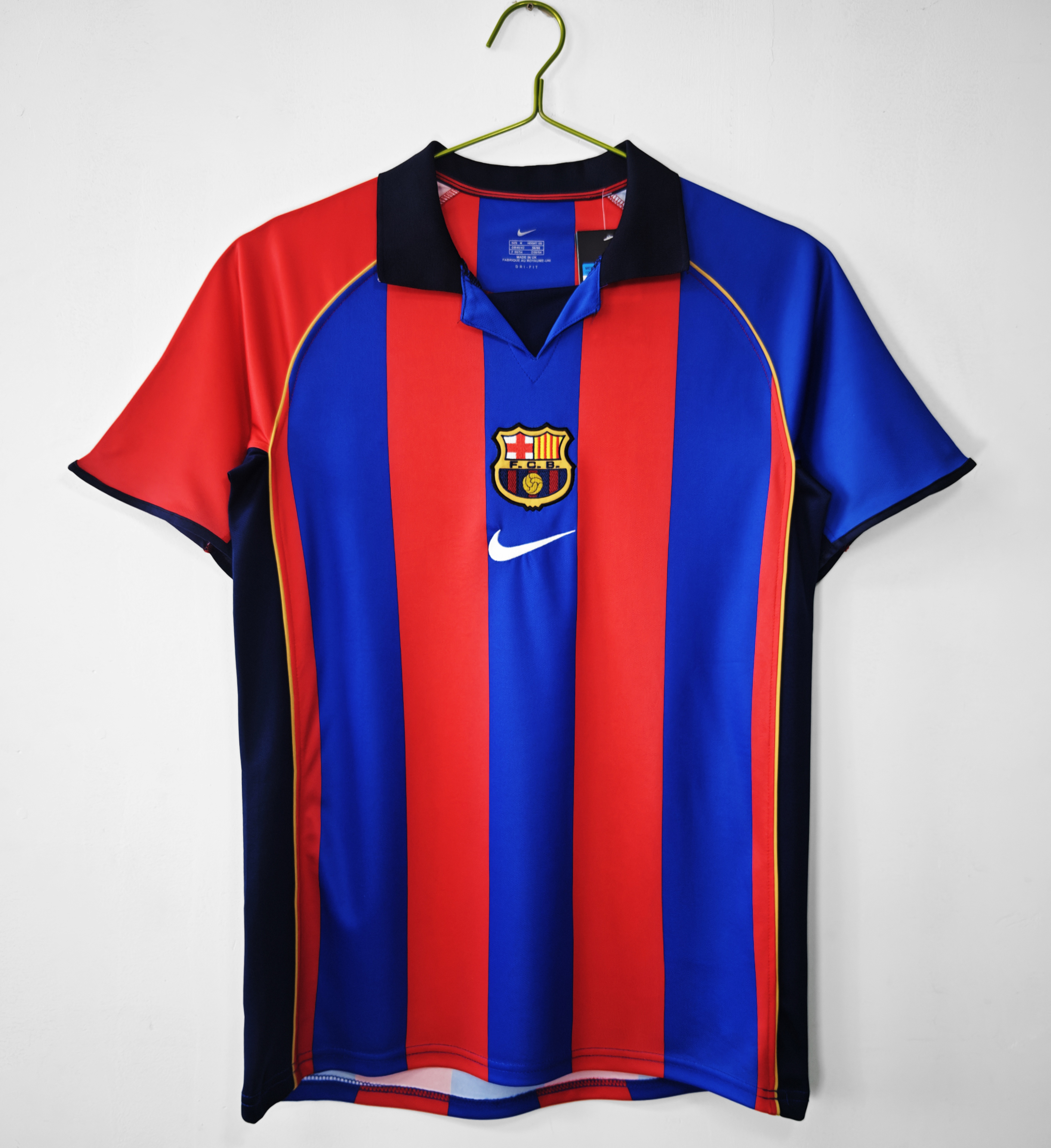 バルセロナ01-02 ユニフォーム 01-02 Barcelona Home Retro Jersey/01-02巴萨主场