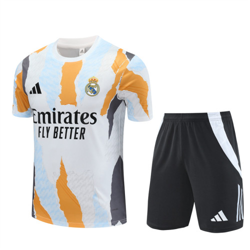 24-25 Real Madrid Short Sleeve Training Suit/ 24-25皇马短袖训练服