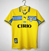 98-99 Lazio Yellow Retro Jersey/98-99拉齐奥黄色复古