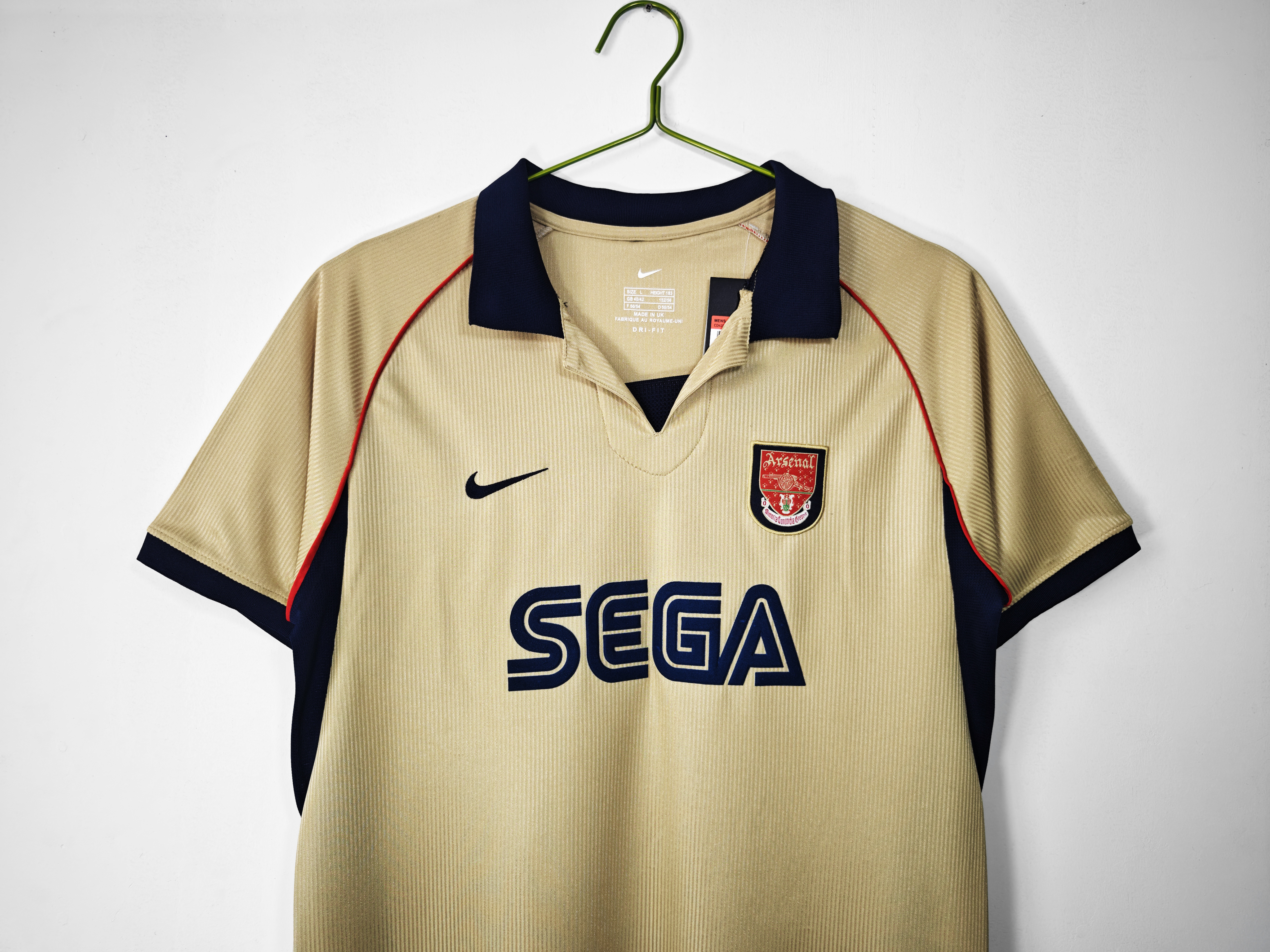 01-02 Arsenal Away Retro Jersey/01-02阿森纳客场
