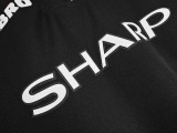98-99 Manchester United Black Retro Jersey/98-99曼联黑色复古