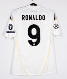 09-10 Real Madrid Home Long Sleeve Retro Player Jersey/09-10 皇马主场长袖复古