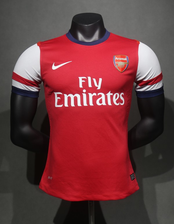 12-13 Arsenal Home Retro Player Jersey/12-13 阿森纳主场球员