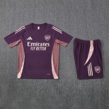 24-25 Arsenal Short Sleeve Training Suit/ 24-25阿森纳短袖训练服