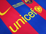 10-11 Barcelona Home Champions League Retro Jersey/10-11巴萨主场,欧冠版