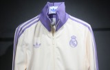 24-25 Real Madrid Retro Jacket Suit/ 24-25 皇马复古夹克套装