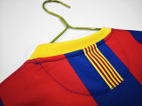 10-11 Barcelona Champions League Home Long Sleeve  Retro Jersey/10-11巴萨主场长袖,欧冠版