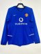 02-03 Manchester United Third long sleeve Retro Jersey/02-03曼联第二客场长袖