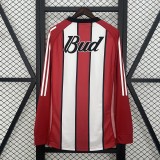 03-04 River Plate Away Long Sleeve Retro Jersey/03-04 河床客场长袖复古