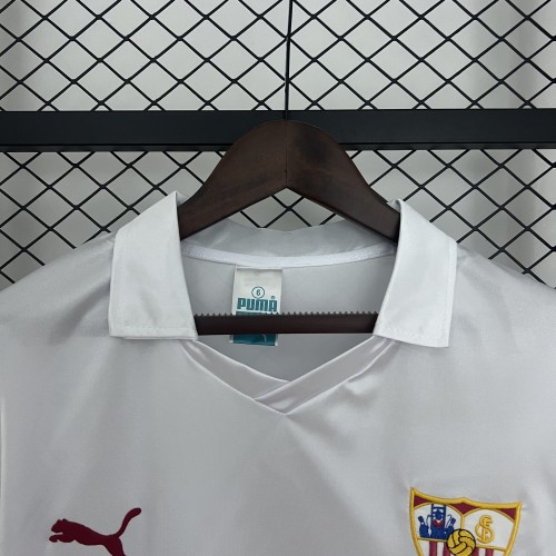 87-90 Sevilla Home Retro Jersey/87-90 塞维利亚主场复古