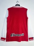 96-97 Arsenal Home Long Sleeve Retro Jersey/96-97阿森纳主场长袖