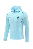 24-25 Olympique Marseille hoodie Suit/24-25马赛带帽卫衣套装