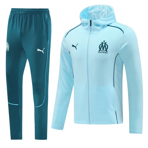 24-25 Olympique Marseille hoodie Suit/24-25马赛带帽卫衣套装