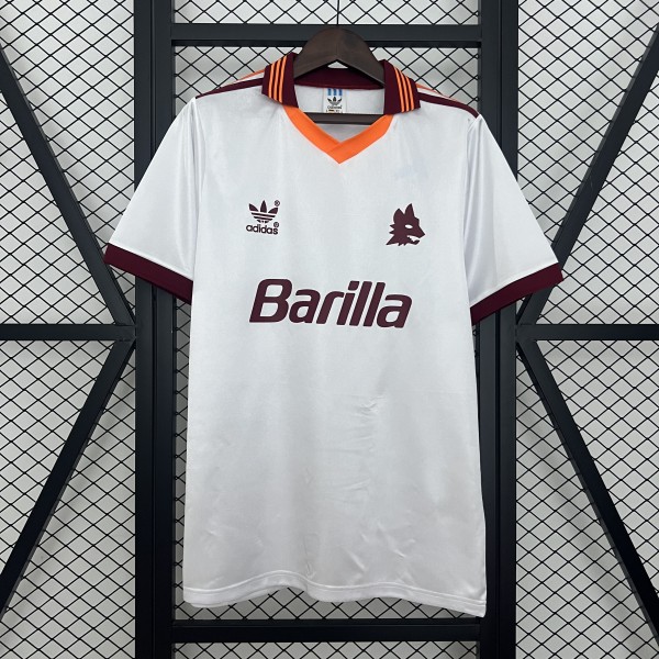 92-94 Roma Away Retro Jersey/ 92-94 罗马客场复古