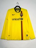 08-09 Barcelona Away Long Sleeve Retro Jersey/08-09巴萨客场长袖