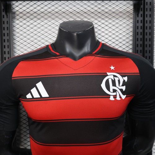 25-26 Flamengo Home Player Jersey /25-26 弗拉门戈主场球员版