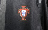 2013 Portugal Away Long Sleeve Player Retro Jersey/2013葡萄牙客场长袖球员