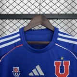 25-26 University of Chile Home Jersey/ 25-26智利大学生主场球迷