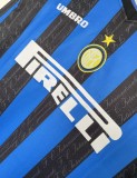 97-98 Inter Milan Home Retro Long Sleeve Jersey/ 97-98国米主场长袖