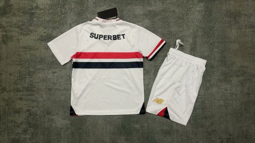 25-26 Sao Paulo Home Kids Kit/25-26圣保罗主场童装