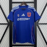 25-26 University of Chile Home Jersey/ 25-26智利大学生主场球迷