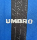 97-98 Inter Milan Home Retro Long Sleeve Jersey/ 97-98国米主场长袖