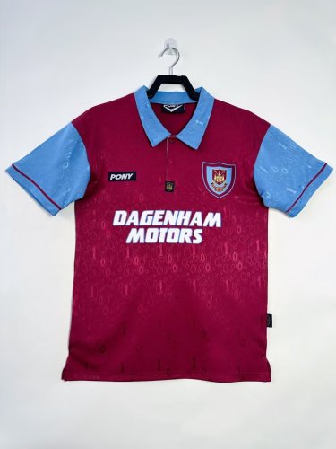 95-97 West Ham United Home Retro Jersey/95-97西汉姆主场